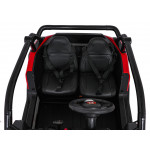 Elektrická Bugina - Racing Road 2000 - červená